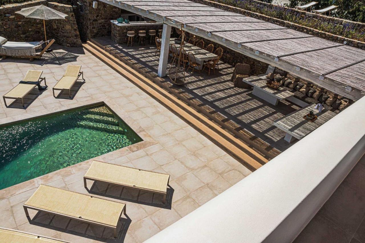 Villa Iakinthos By Mykonian Kazarte Mykonos Town Buitenkant foto