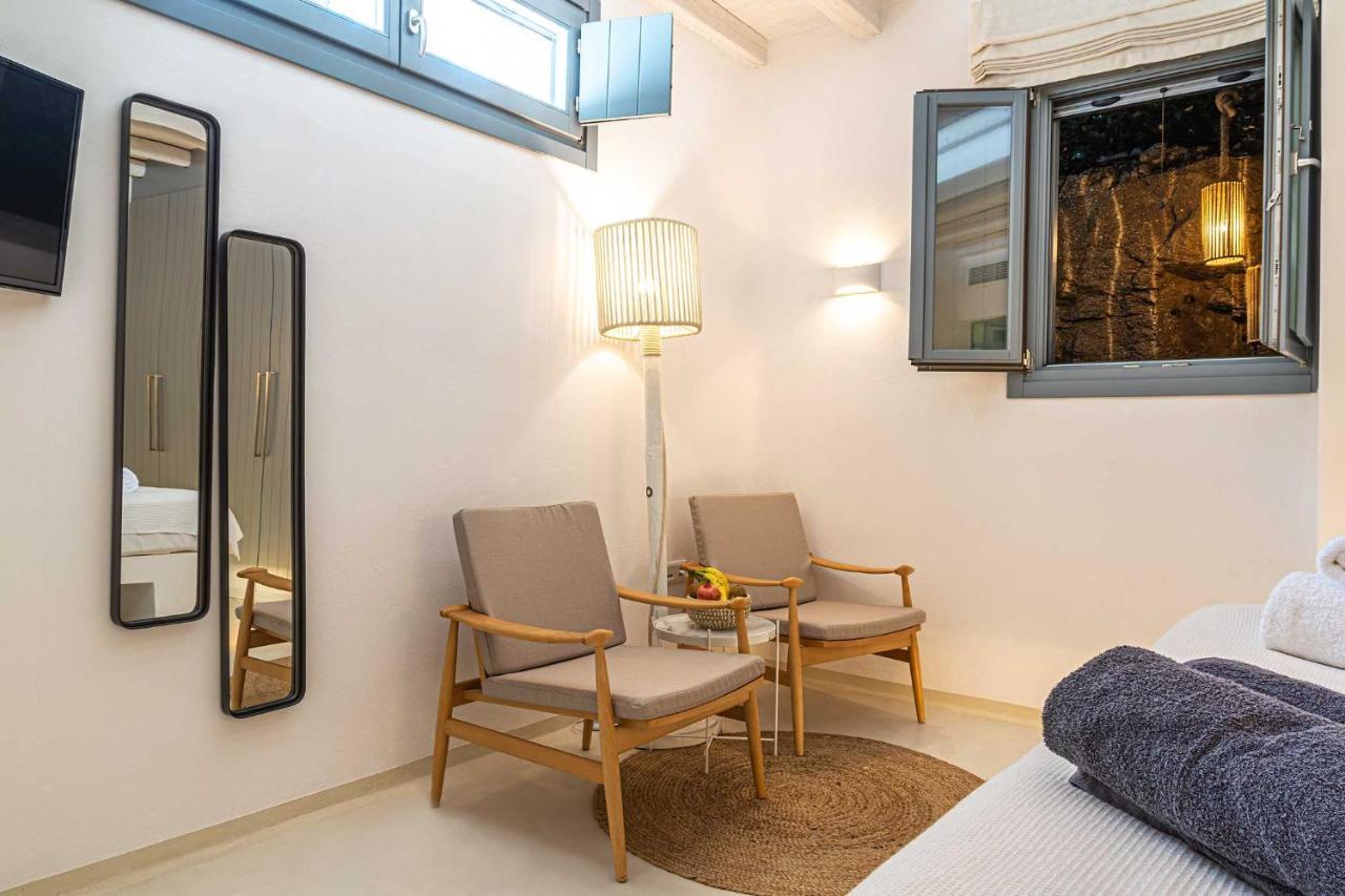 Villa Iakinthos By Mykonian Kazarte Mykonos Town Buitenkant foto