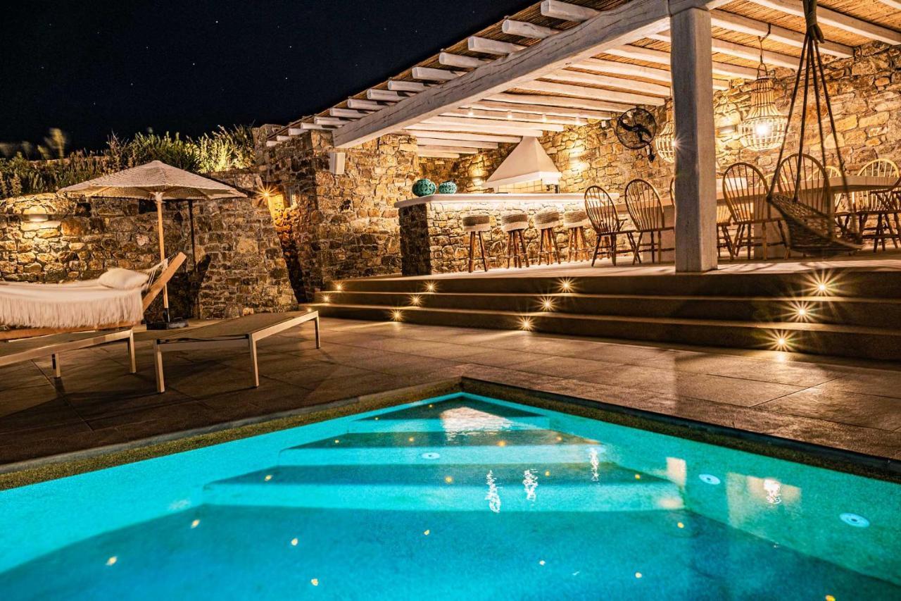 Villa Iakinthos By Mykonian Kazarte Mykonos Town Buitenkant foto