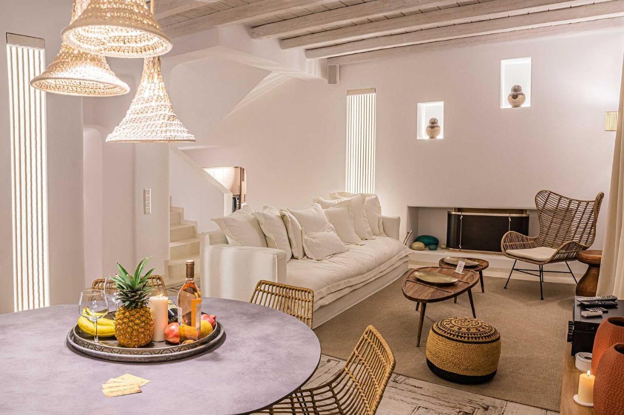 Villa Iakinthos By Mykonian Kazarte Mykonos Town Buitenkant foto