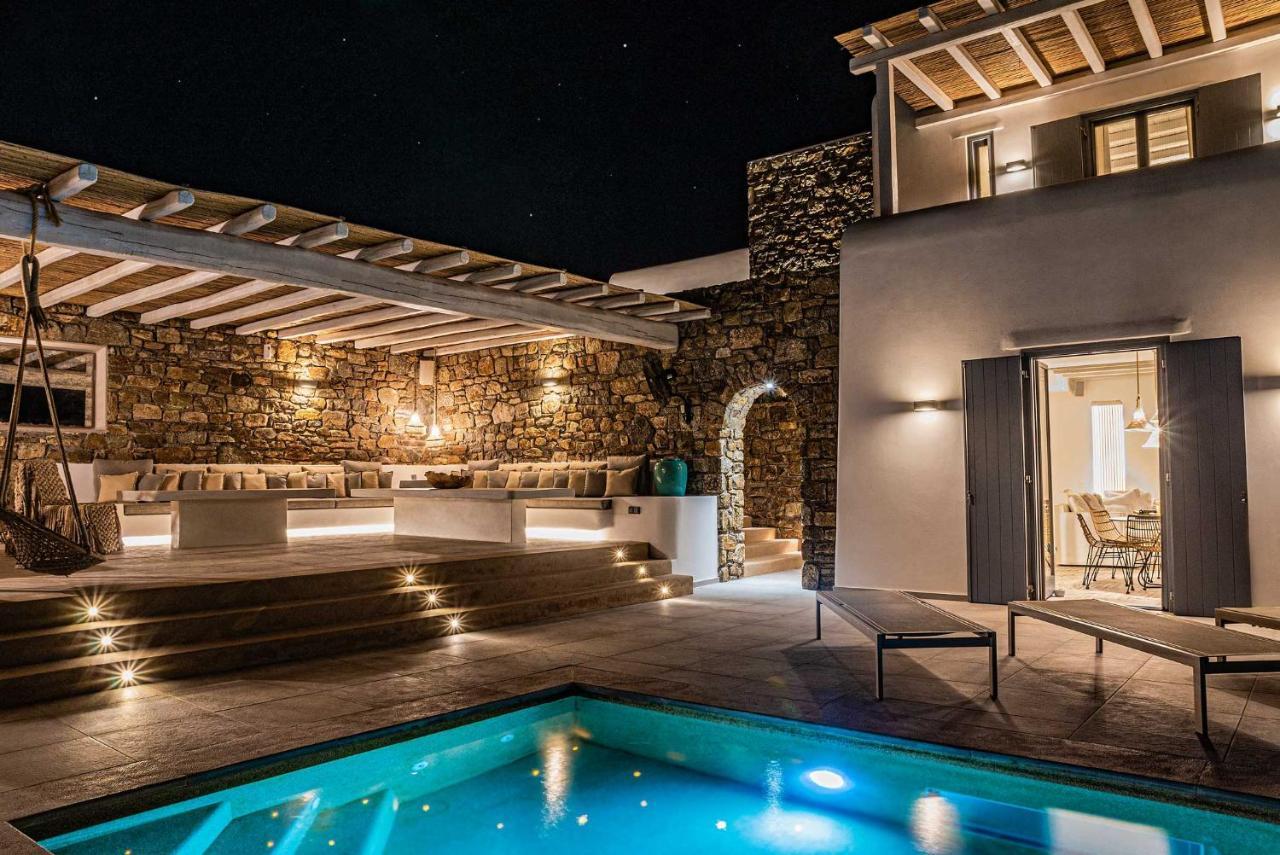 Villa Iakinthos By Mykonian Kazarte Mykonos Town Buitenkant foto