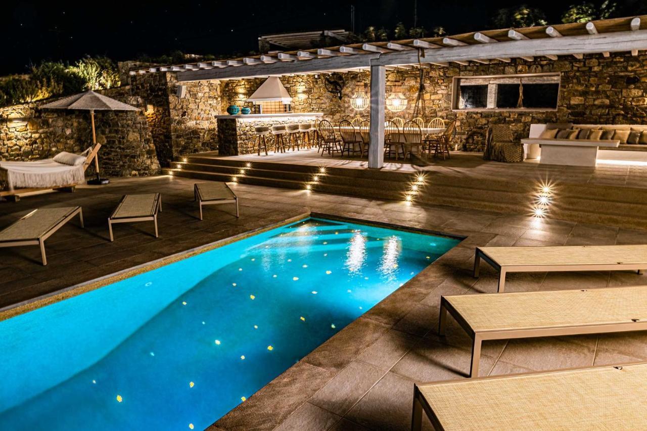 Villa Iakinthos By Mykonian Kazarte Mykonos Town Buitenkant foto